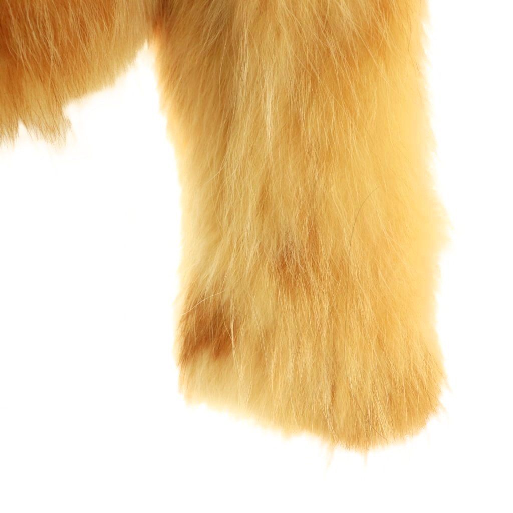 DEAR PRINCESS REAL RACCOON FUR COAT JACKET FULLY LINED BEIGE FROM JAPAN