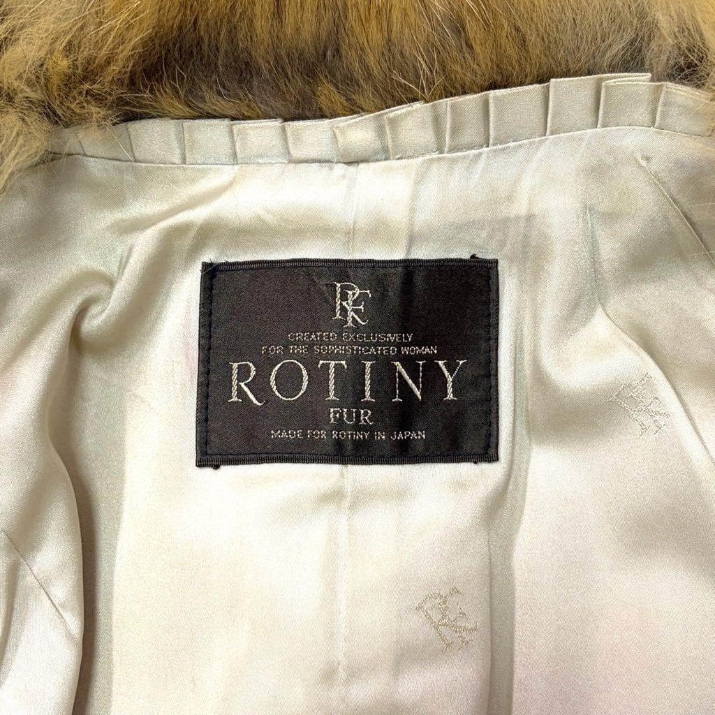 ROTINY red fox fur coat image 9