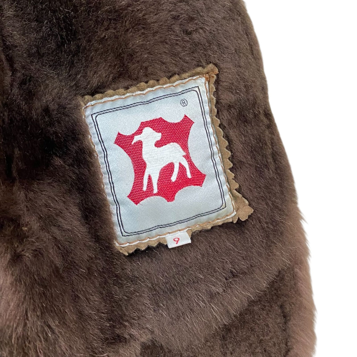 ADAR REAL SHEARLING MOUTON FUR SUEDE COAT JACKET BEIGE SIZE 9 M SPAIN - image 6